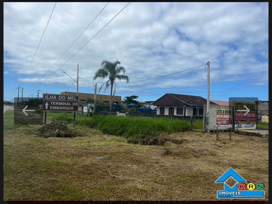 Terreno - Venda - Pontal do Sul - Pontal do Paran� - PR